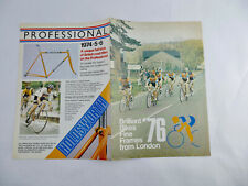 Holdsworth Catalog Foldout 1976 Campagnolo Professional Special Record Mistral