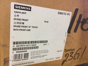 SIEMENS TOUCH PANEL 1P A5E02713423 15T 677B/C W/0 USB 6AV76721AC110AA2 - Picture 1 of 9