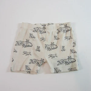 kate quinn boy's dog pajama shorts blue pit bull 7y - Picture 1 of 5