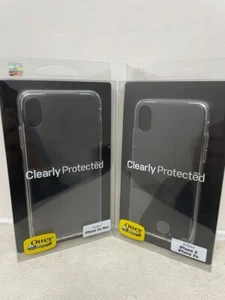 Custodia Cover per iPhone XS/X o XS MAX OtterBox CHIARAMENTE PROTETTA Soft Flex Gel - Foto 1 di 6