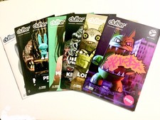 Clutter 7 Issue lot Designer Toy Magazine Zine JLed Mcpherson Visell Kidrobot