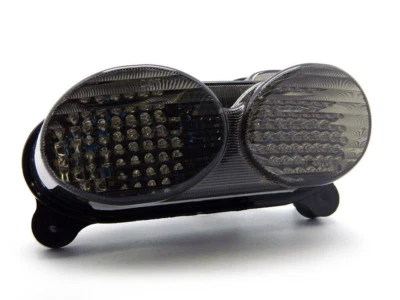 Luz trasera freno señales de giro LED humo para Kawasaki ZR7S ZX6R ZX9R ZZR600 ZX900 Foto 1 de 2