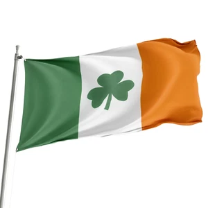 3' X 5' IRISH CLOVER IRELAND EVENT FLAG (150cm x 90cm) - Foto 1 di 7