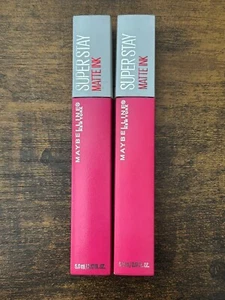 Maybelline Super Stay Matte Ink Liquid Lipstick, #30 Romantic, 2 Pack - Picture 1 of 3