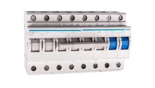01 - SF463-3250615561015 Wechselrichter 4P 63A mit Nullpunkt 8M Hager - Bild 1 von 1