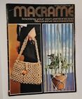 Vintage Macrame' "Knotting Your Own Accessories" Cunningham Art Productions 1971