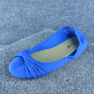 Zapatos de ballet American Eagle para mujer talla 11 medianos de tela azul sin cordones - Imagen 1 de 9
