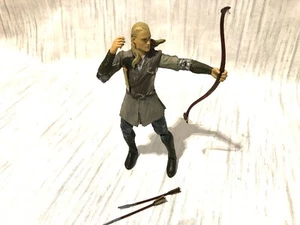 VAC Vintage Lord of the rings Legolas del reame boscoseo Elf Toy Biz figure - Imagen 1 de 5