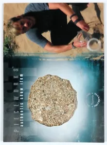 2006 Inkworks LOST Season Two Charlie Pace #PW-9 Sand Pieceworks Redemption Card - Picture 1 of 2