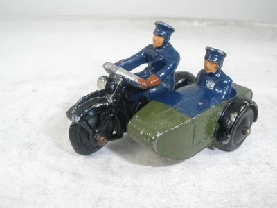 England Dinky Toys #42b POLICÍA MOTOCICLETA PATRULLA EXCELENTE ESTADO Foto 1 de 4