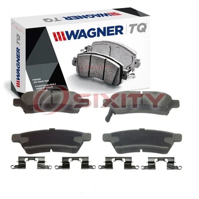 Conjunto de pastilhas de freio a disco traseiras Wagner TQ para 2009-2012 Suzuki Equator Braking ig - Imagem 1 de 4