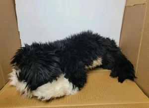 Folkmanis Puppet Plush Shaggy Portuguese Water Dog Full Body Puppet 21" Long - Picture 1 of 13