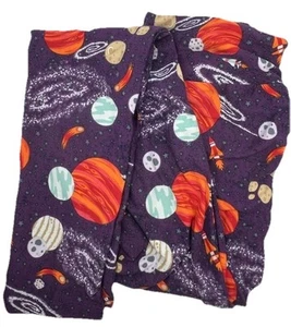 LuLaRoe Leggings OS Planeten Space Galaxy Raketen Lila Neu - Bild 1 von 5