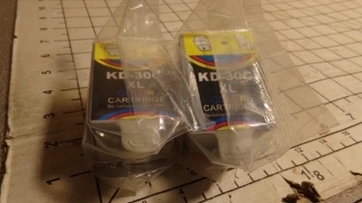 Lot of 2 Kodak KD-30C XL Color Ink Cartridges For ESP C310 Office 2150 Hero 3.1 - Image 1 of 3