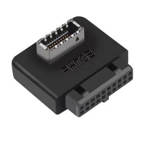CABEZAL INTERNO USB 3.0 A USB TIPO C FUNDA FRONTAL TIPO E ADAPTADOR 19P/20P CONVERTIR - Imagen 1 de 3