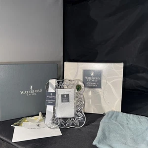 Vintage Waterford Crystal Photo Frame 2 X 3 Small Attendant's Collection New - Picture 1 of 15