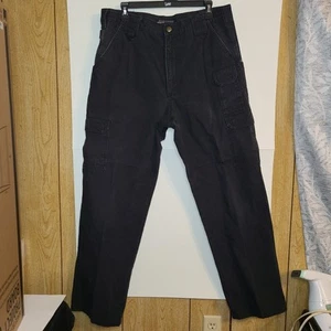 5.11 Tactical Cargo Pants Mens Size 34x32 Black Ripstop Utility - Picture 1 of 7