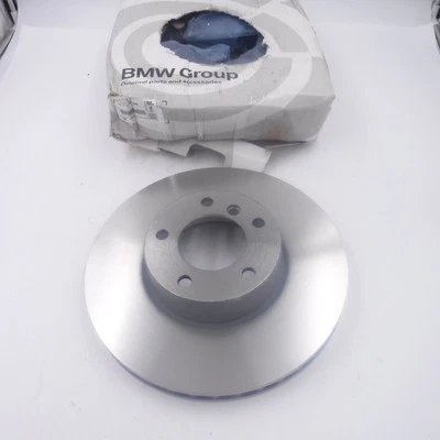 Genuine OEM BMW Front Brake Rotor 34116767059 2000-2003 540i Sedan Wagon - Image 1 of 2