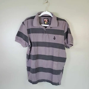 Y2K Volcolm Polo Shirt Mens Medium M Skater Skate - Picture 1 of 7