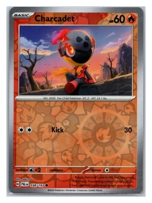 SV02: Paldea Evolved #038/193 Charcadet - Reverse Holo - Image 1 of 2