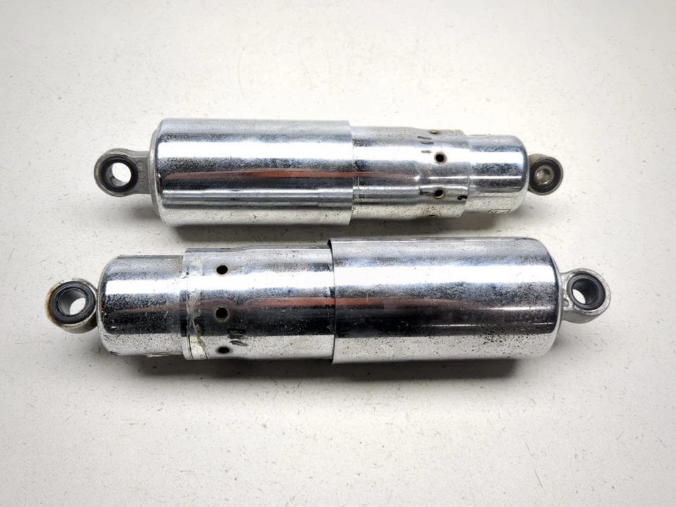 Juego de suspensión amortiguador trasero cromado 93 Honda Shadow 1100 VT1100C MM8-881 Foto 1 de 4