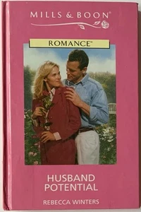 Husband Potential by Rebecca Winters Small Mills Boon Hardcover - Imagen 1 de 4