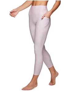 RBX Active Women's Pink Leopard Print Legging Squat Proof Super Soft 7/8 Ankle M - Picture 1 of 1