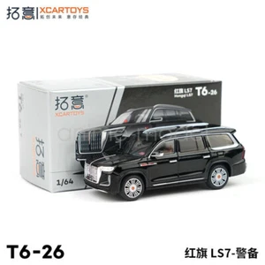 XCarToys 1:64 scale Hongqi LS7 Black Diecast Model Car Toys Collection - Picture 1 of 5