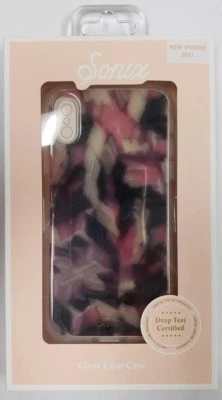 Sonix Clear Coat Case Luxe Case Cover for Apple iPhone X, XS Pink Tortoise -NEW - Image 1 of 4