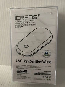 Icreos UVC Light Sterilize Wand, Smart Phone, Keyboard Exc.(Kills 99%Germs) NEW - Picture 1 of 7