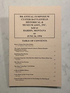 8th Annual Symposium Custer Battlefield Historical & Museum Assn, June 24, 1994 - Picture 1 of 3