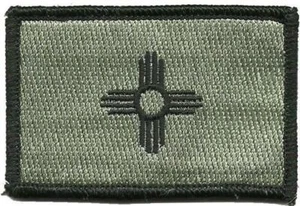 Hook Fastener Compatible Patch State of New Mexico Foliage 3x2" - Picture 1 of 1