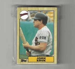 20 1987 TOPPS JOHN KRUK PADRES PHILLIES - Picture 1 of 1