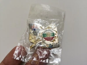 RARE Salt Lake 2002 Olympic NOC Pin Jet Set Sports Brand New - Picture 1 of 2