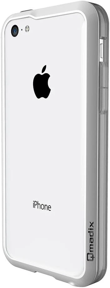 Funda protectora Qmadix serie S para Apple iPhone 5C - Blanca Foto 1 de 4