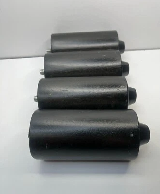 Tempur-Pedic Ergo Premier Lot of 4 Adjustable Base Legs 6” Tall Wood 1/2" Thread - Image 1 of 4