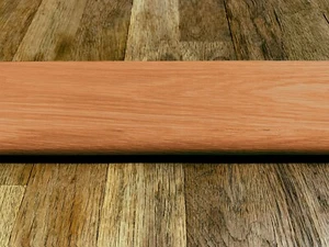 Red Oak Bullnose Stair Tread/Landing 3-1/2?x1?x3/4" 48" long - USA made - NEW! - Picture 1 of 6