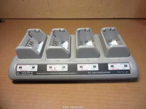 Chargeur de batterie quad Zebra UCLI72-4 AT16305-8 QL420 QL320 QL220 RW420 - PAS D'ALIMENTATION - Photo 1/4