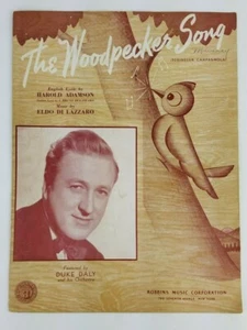 Vintage Noten ~ The Woodpecker Song ~ 1939 ~ Duke Daly Cover - Bild 1 von 4