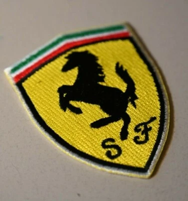 FERRARI FORMULA ONE RACING Enzo Ferrari S.p.A. Cavallino Rampante LOGO PATCH - Image 1 of 4