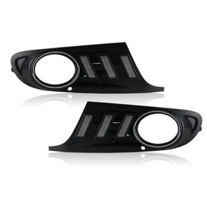 Car LED DRL Daytime Running Lights Fog Lamp Cover For Volkswagen Golf 6 10-2012 - Picture 1 of 8