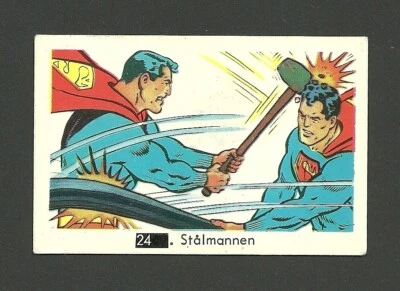 Superman DC Comics #24 Scarce 1968 Beatles  Puzzle Card - Image 1 of 2