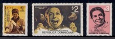 {ZZC-268} – Rep. Dominicana – 1996 : E. Brito  3 val.  ** MNH
