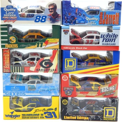 1: 64 混合 10 动 NASCAR 压铸 DALE JARRETT、KENNY WALLACE & OTHERS-RTC1613 — 第 1/4 张图片