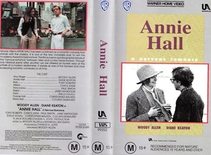 ANNIE HALL - Woody Allen -VHS - PAL - NEW - Never played! - Original Oz release - Picture 1 of 1