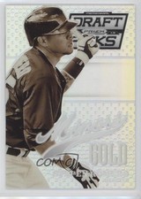 2013 Panini Prizm Perennial Draft Picks Minors Gold Silver Prizms Stefen Romero