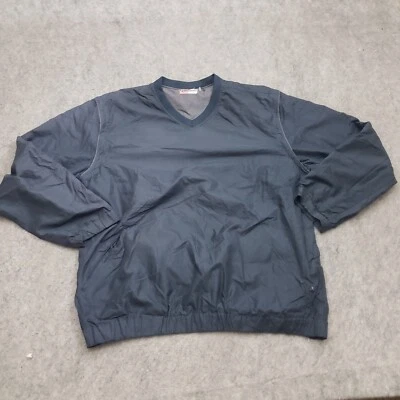 Chaqueta Grand Slam Hombre Extra Grande Negra Cortavientos Golf Mangas Extraíbles Adulto Foto 1 de 4