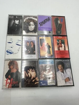 12 Cassette Tape Lot 80s Female Artist Whitney Paula Abdul Janet Jackson Madonna - Image 1 of 4