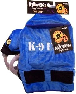 Adorable Nuevo Disfraz Halloween K9 Perro Policía Pequeño Foto 1 de 1