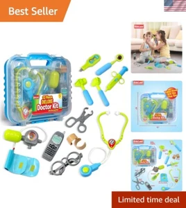Doctor Kit for Kids - Kids Doctor Playset with Electronic Stethoscope - Kid D... - Picture 1 of 7